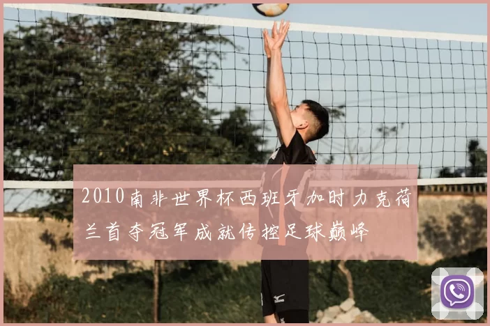 2010南非世界杯西班牙加时力克荷兰首夺冠军成就传控足球巅峰